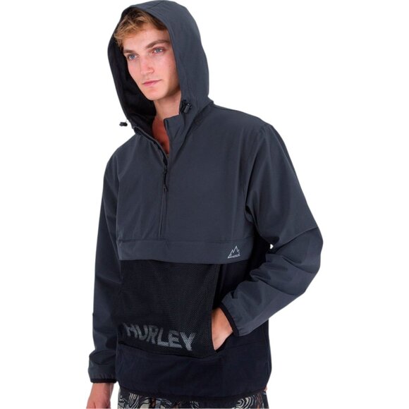 Hurley Phantom Men's Size XXL Anorak Jacket Water Resistant Snowboarding Ski NWT - Picture 2 of 15